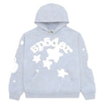 "SP5DER" HOODIE LIGHT GREY